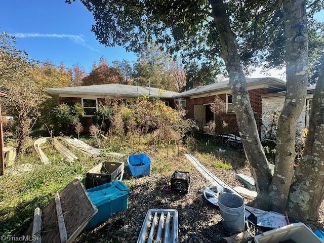 view of rear view of house