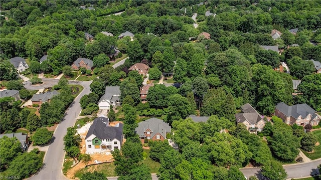 4208 Bitternut Trl, Greensboro, NC 27410 - aerial view of residential area