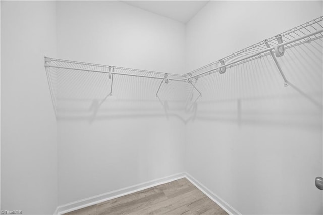 907 Caldwell St, Greensboro, NC 27406 - walk in closet with wood finished floors