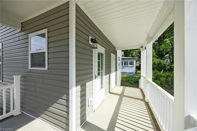 907 Caldwell St, Greensboro, NC 27406 - view of patio / terrace featuring covered porch