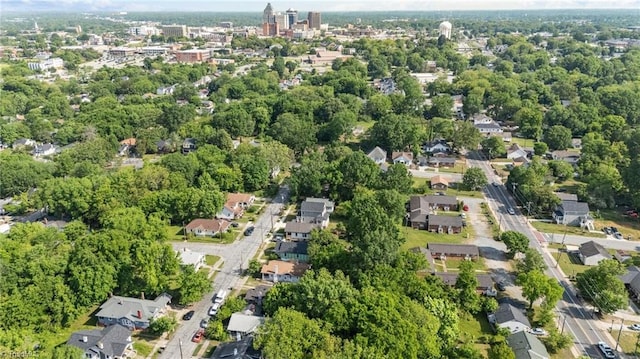 907 Caldwell St, Greensboro, NC 27406 - aerial overview of property's location