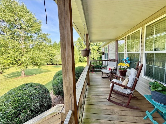 7658 Salem Chapel Rd, Walnut Cove, NC 27052 - porch featuring a yard