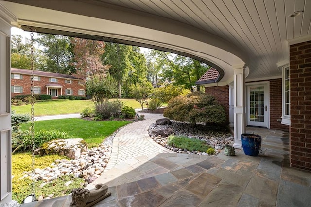 view of patio