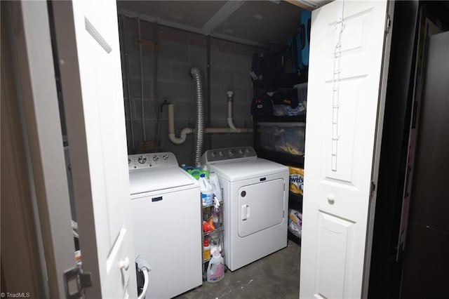113 Stone Bridge Rd, Mount Airy, NC 27030 - laundry area featuring washer and clothes dryer