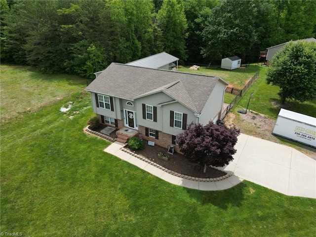 113 Stone Bridge Rd, Mount Airy, NC 27030 - view from above of property featuring a forest