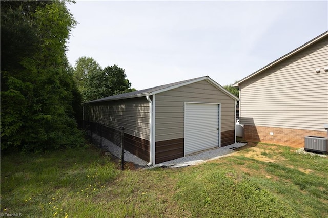 113 Stone Bridge Rd, Mount Airy, NC 27030 - garage with central AC