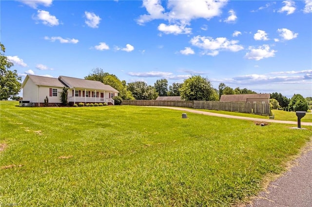 189 Lochshire Ln, Woodleaf, NC 27054 - view of yard