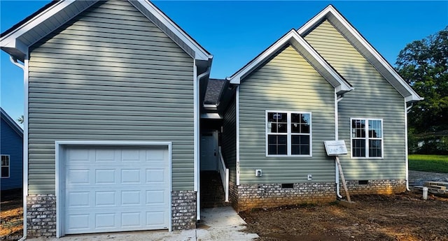 2187 Cleveland Ave, Winston-Salem, NC 27105 - view of front of property featuring crawl space and an attached garage