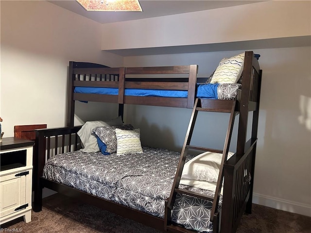 bedroom featuring carpet flooring