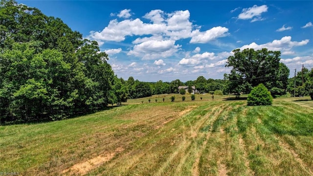 view of nature with a rural view