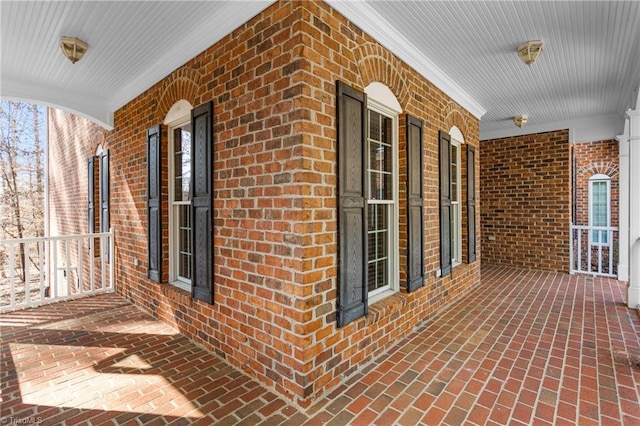 view of patio / terrace featuring a porch