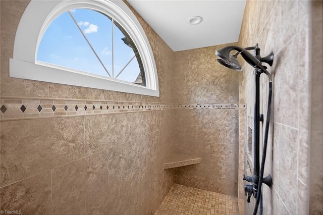 2643 NC Highway 801, Mocksville, NC 27028 - bathroom view of tiled shower