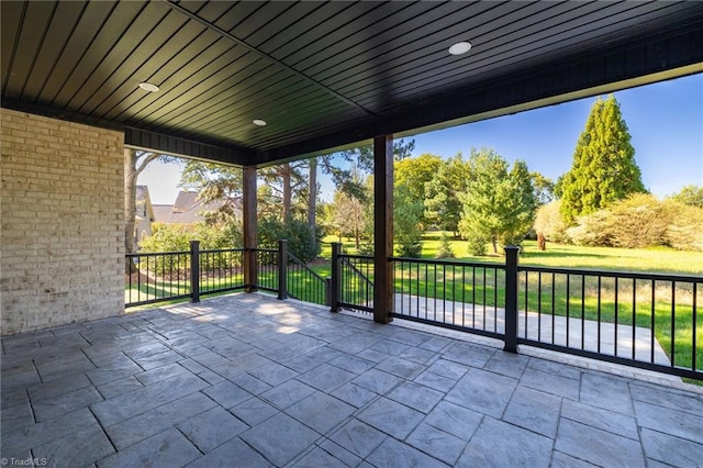 view of patio / terrace