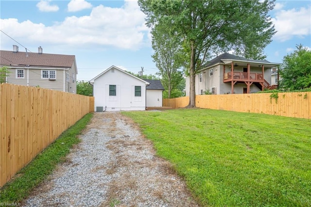 348 E Sprague St, Winston-Salem, NC 27127 - fenced yard featuring driveway