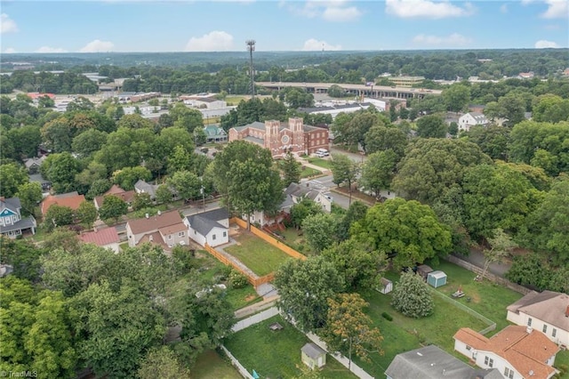 348 E Sprague St, Winston-Salem, NC 27127 - aerial perspective of suburban area