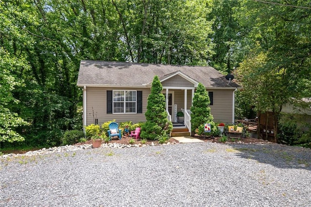 1029 Robbins St, Asheboro, NC 27203 - bungalow featuring covered porch and roof with shingles