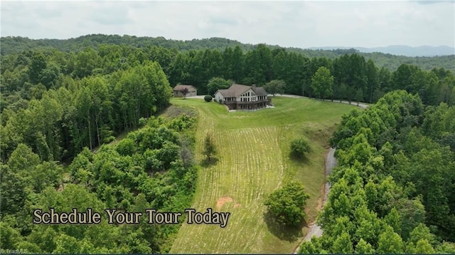 4933 W NC Highway 268, Wilkesboro, NC 28697 - aerial view of sparsely populated area featuring a forest