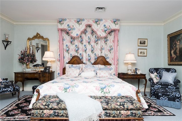 6 Curtis Ct, Thomasville, NC 27360 - bedroom with carpet floors and crown molding