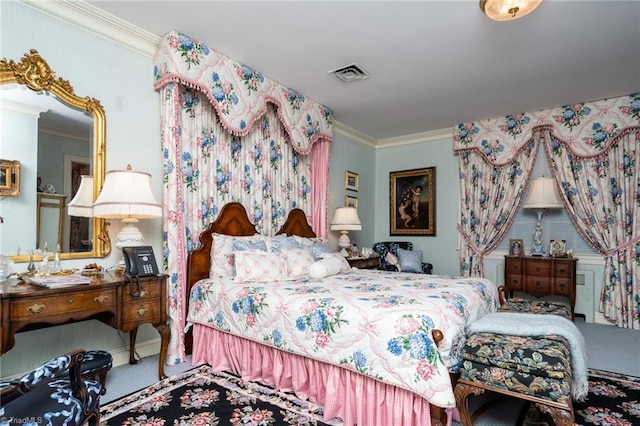 6 Curtis Ct, Thomasville, NC 27360 - bedroom featuring carpet floors and crown molding
