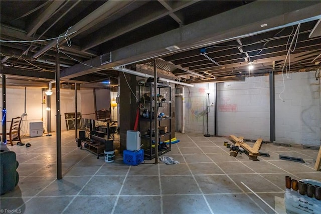 365 Ransom Rd, Winston-Salem, NC 27106 - view of unfinished basement