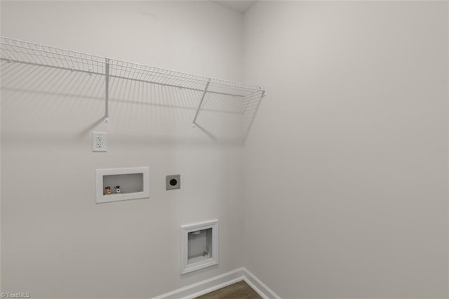 152 E Farm Loop, Stokesdale, NC 27537 - washroom featuring laundry area, hookup for a washing machine, electric dryer hookup, and baseboards