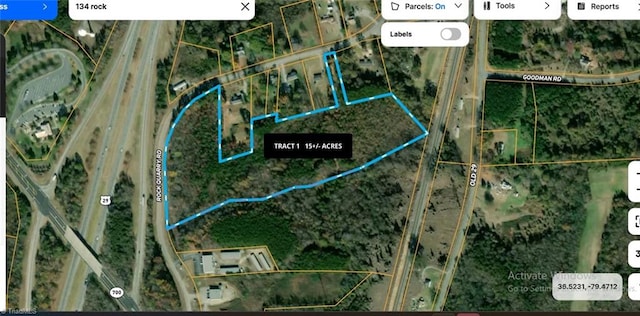 00 Rock Quarry Rd, Pelham NC, 27311 land for sale