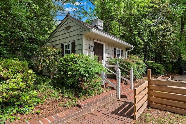 968 Avon Rd, Winston-Salem, NC 27104 - bungalow-style home with a garden and a chimney