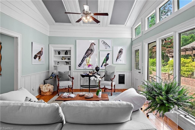 968 Avon Rd, Winston-Salem, NC 27104 - sunroom with beam ceiling