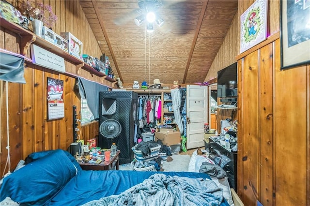 view of storage room