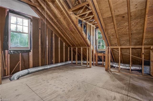 1113 Smokewood Dr, Apex, NC 27502 - view of unfinished attic