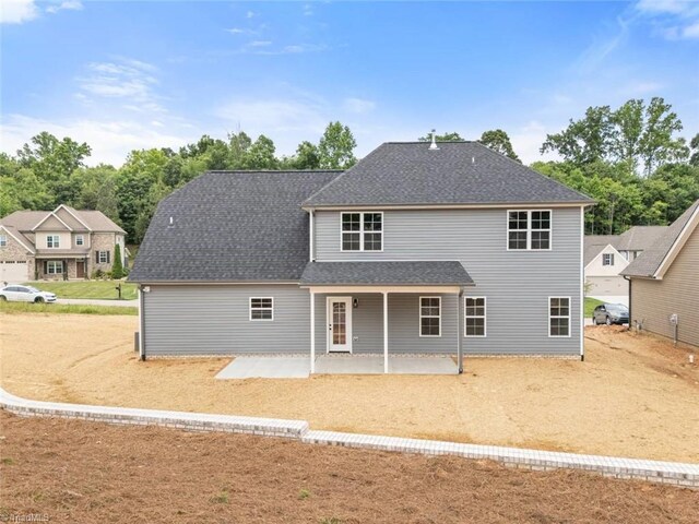 6975 Orchard Path Dr, Clemmons, NC 27012 - rear view of property featuring a patio and a shingled roof