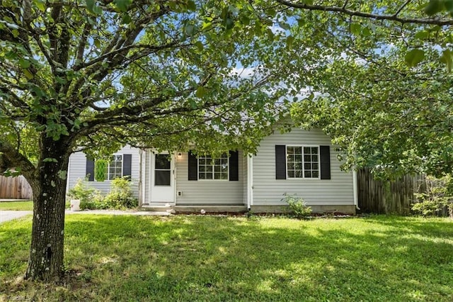 4103 Scotney Dr, Greensboro, NC 27407 - view of property hidden behind natural elements