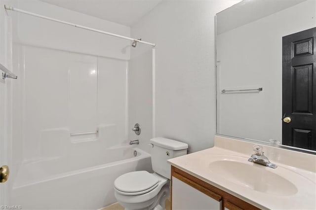 4103 Scotney Dr, Greensboro, NC 27407 - full bath featuring vanity and bathing tub / shower combination