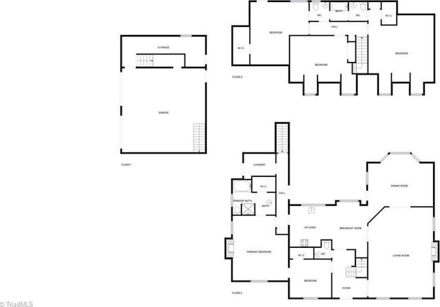 5605 Southstone Dr, Greensboro, NC 27406 - property floor plan