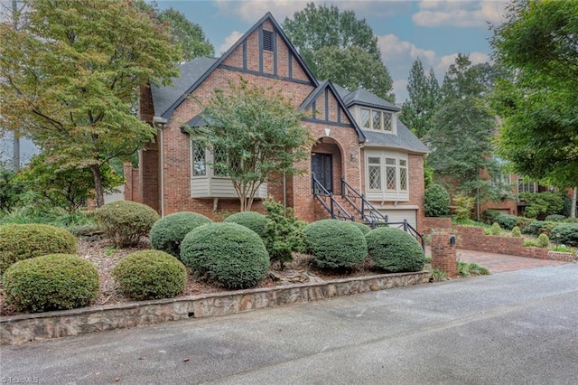 view of tudor house