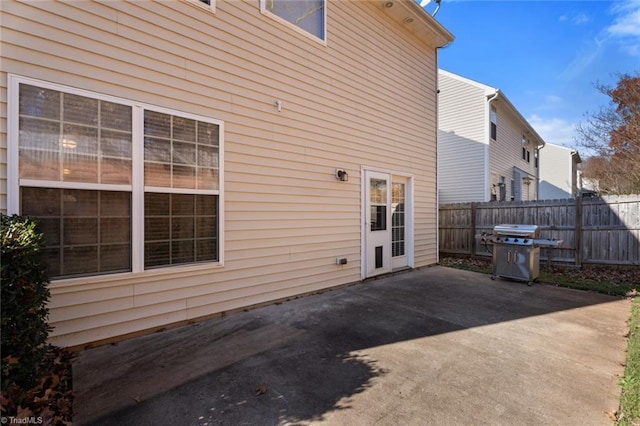 back of house featuring a patio area