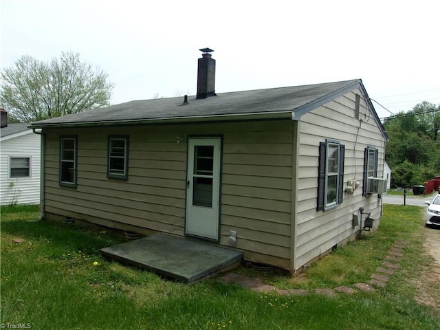 view of back of property