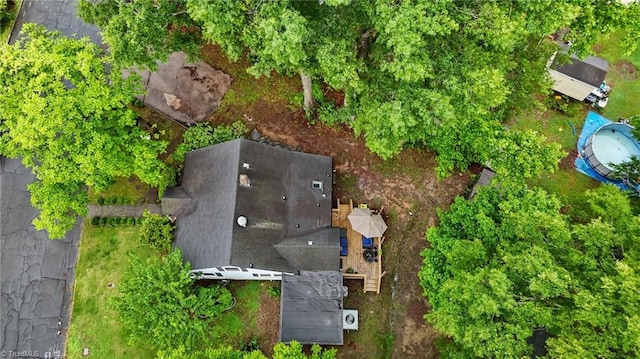 1105 Hawthorne Ln, Burlington, NC 27215 - aerial view of property and surrounding area