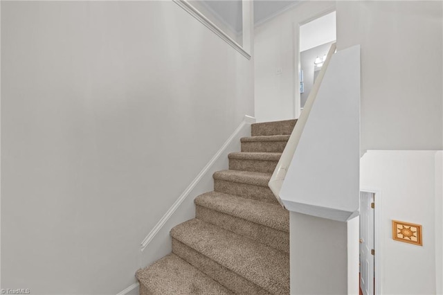 168 Redmeadow Dr, Advance, NC 27006 - stairway with baseboards