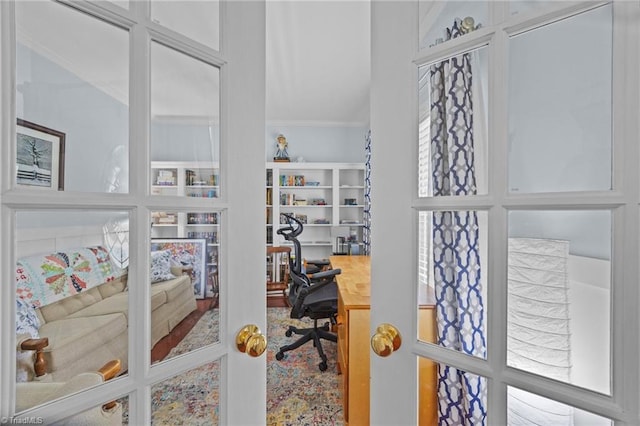 168 Redmeadow Dr, Advance, NC 27006 - office featuring ornamental molding