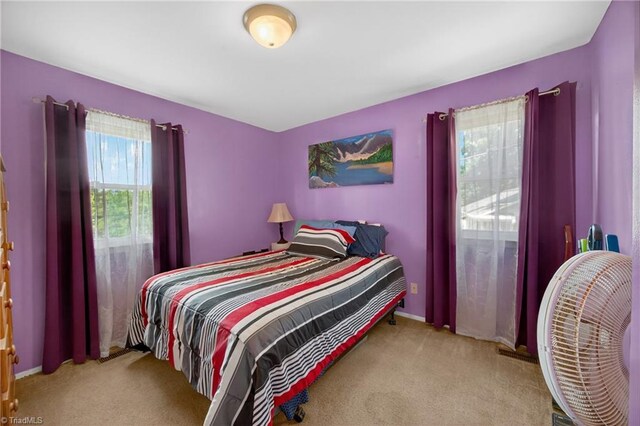 214 Stokes Forest Dr, King, NC 27021 - carpeted bedroom featuring baseboards