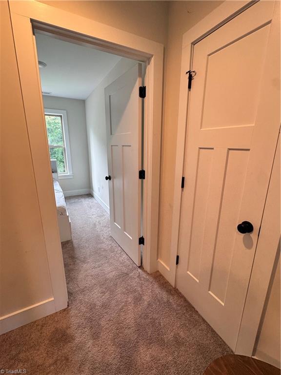 3064 Wesley Farm Ln, Sophia, NC 27350 - hall with carpet and baseboards