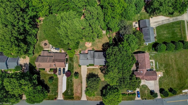 1274 Candlewood Dr, Elon, NC 27244 - aerial view of property and surrounding area