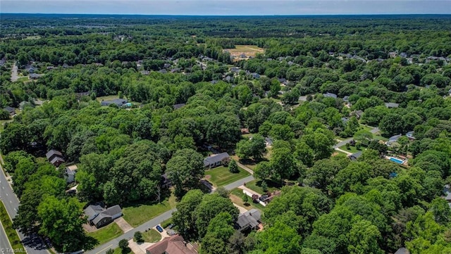 1274 Candlewood Dr, Elon, NC 27244 - aerial view of property's location featuring a forest