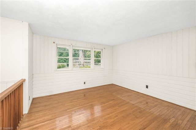 1788 Joshie Dr, Winston-Salem, NC 27103 - unfurnished room with wood finished floors and wooden walls