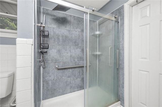 1788 Joshie Dr, Winston-Salem, NC 27103 - full bathroom with toilet and a stall shower