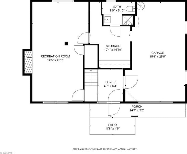 1788 Joshie Dr, Winston-Salem, NC 27103 - floor plan / room layout