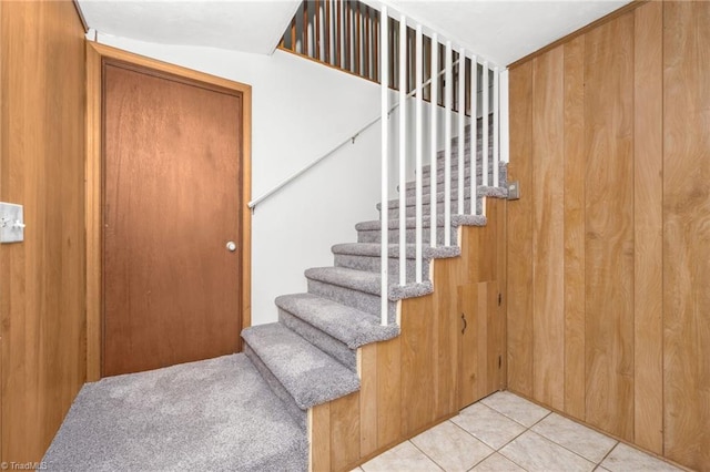 1788 Joshie Dr, Winston-Salem, NC 27103 - staircase featuring tile patterned floors