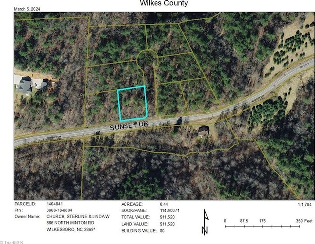 0 Sunset Dr, North Wilkesboro NC, 28659 land for sale