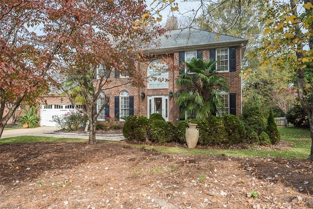 view of colonial-style house